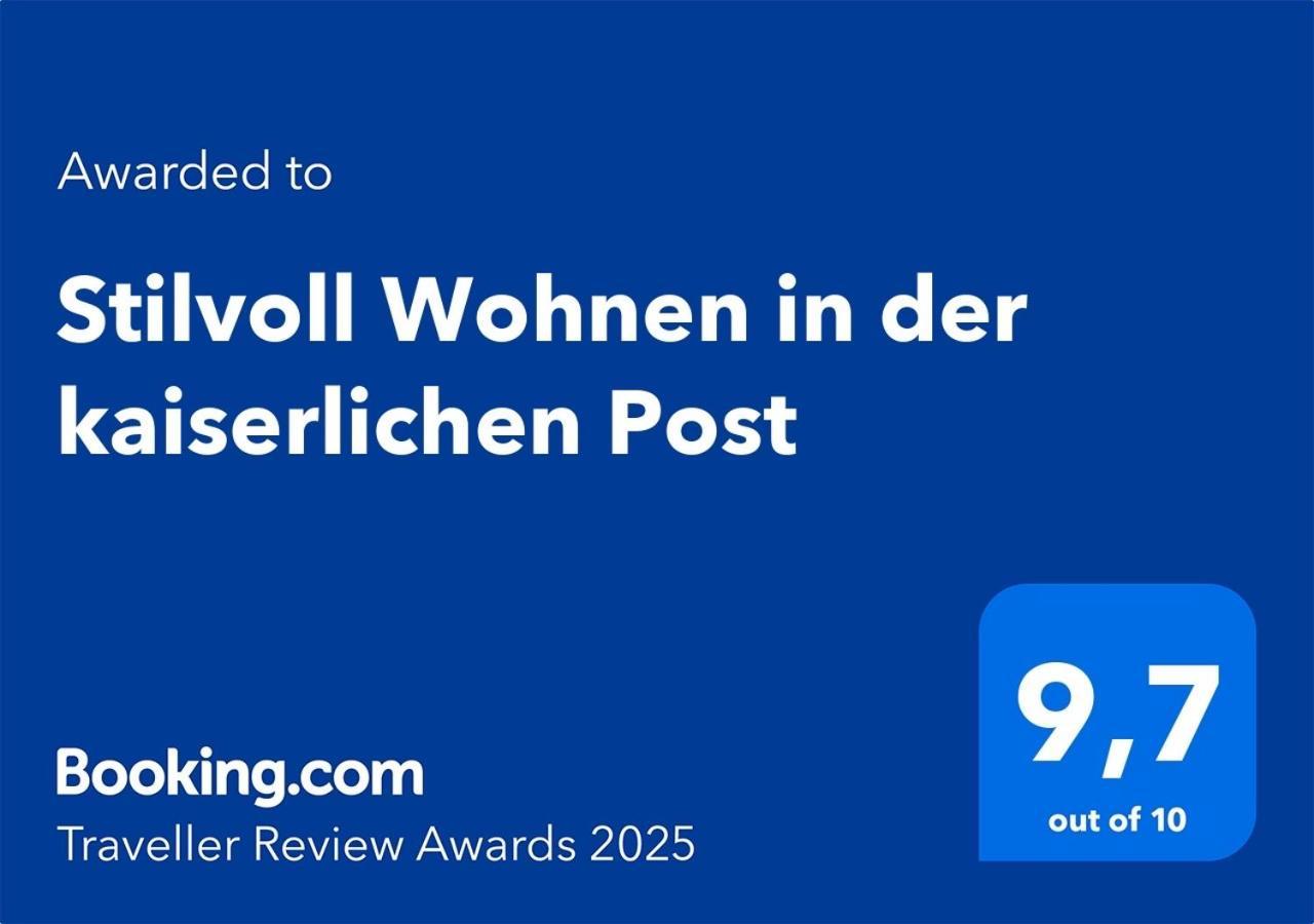 Stilvoll Wohnen In Der Kaiserlichen Post Westerstede Exterior photo